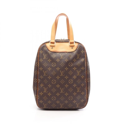 ルイ・ヴィトン LOUIS VUITTON エクスキュルシオン モノグラム ハンドバッグ バッグ PVCコーティングキャンバス レザー レディース ブラウン系 M41450 【中古】