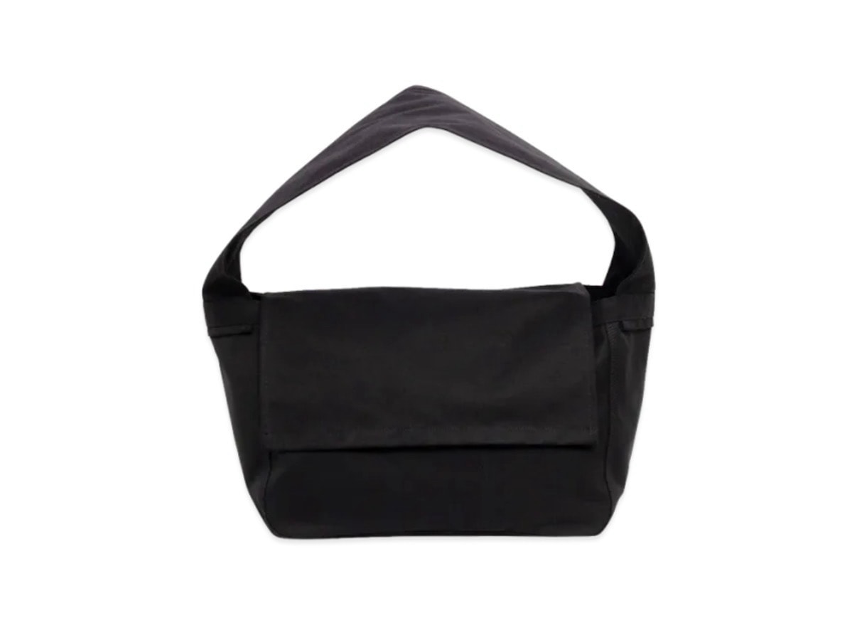 COMME des GARCONS CDG Cotton Canvas Postman Bag With Small Logo "Black"