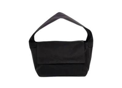 COMME des GARCONS CDG Cotton Canvas Postman Bag With Small Logo "Black"