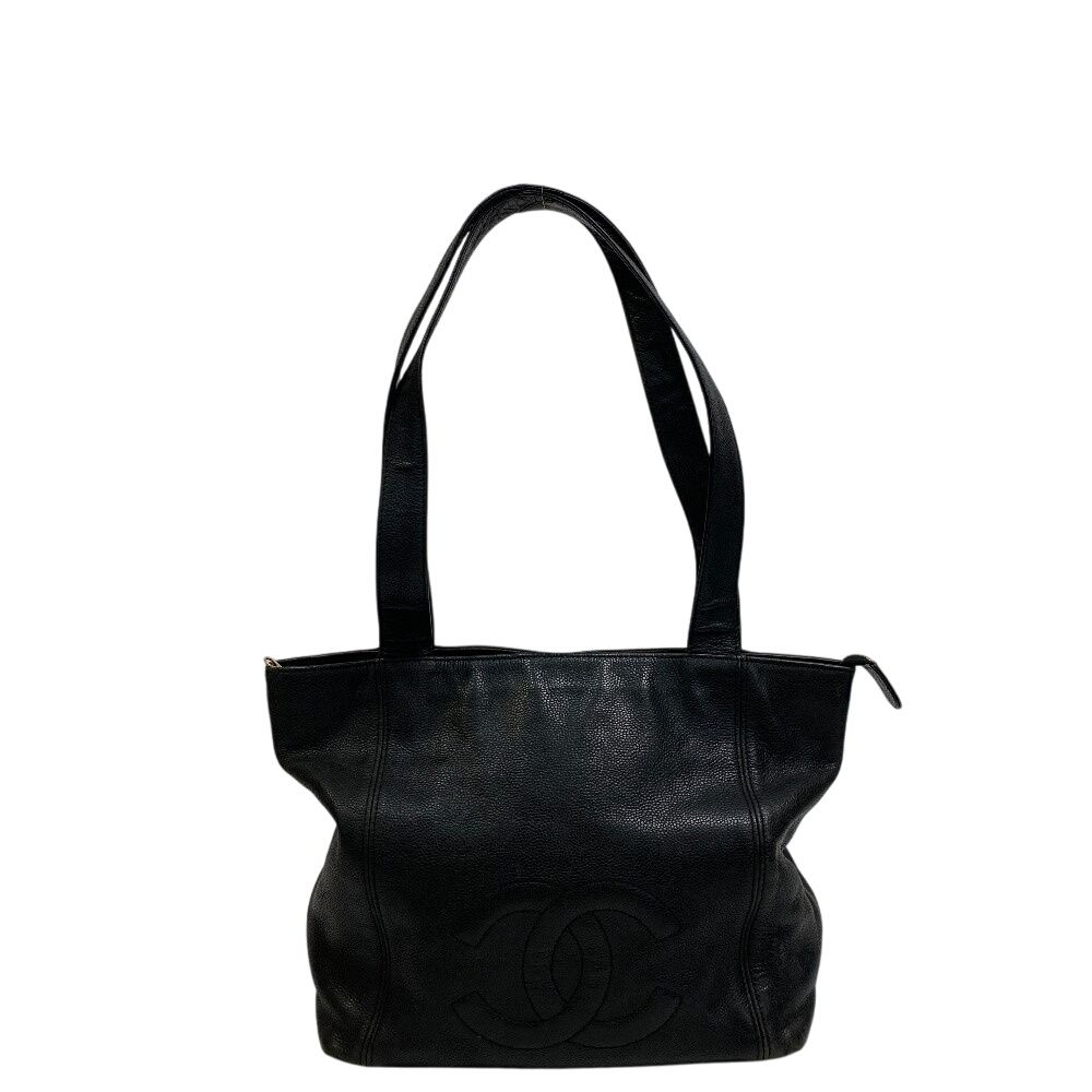シャネル CHANEL トートバッグ ココマーク ブラック