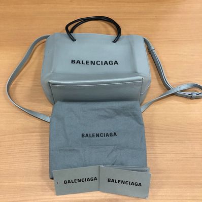 BALENCIAGA Shopping Tote XXS "Gray"
