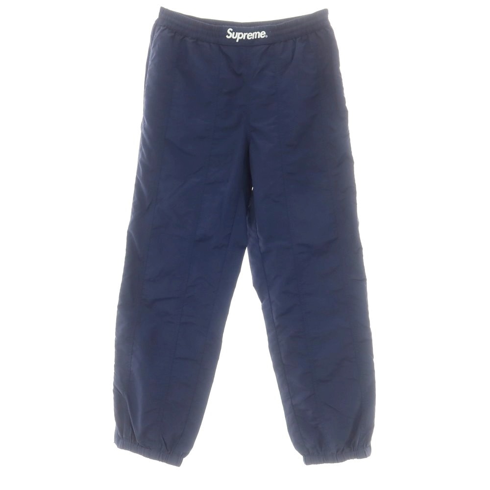【中古】シュプリーム Supreme Paneled Warm Up Pant ナイロン イージーパンツ ネイビー【サイズS】【メンズ】