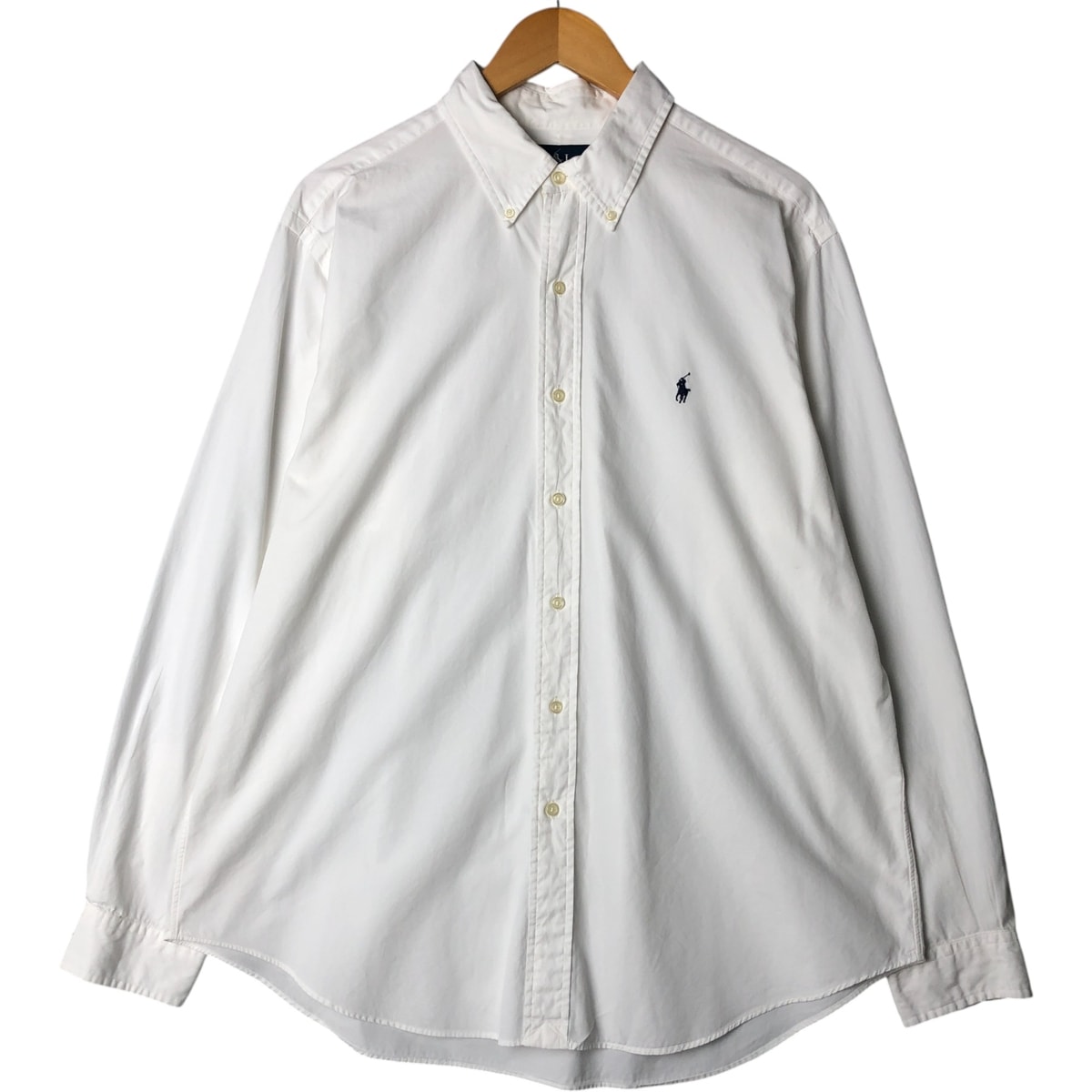 古着 ラルフローレン Ralph Lauren CLASSIC FIT 長袖 ボタンダウンシャツ メンズXL相当/eaa579394