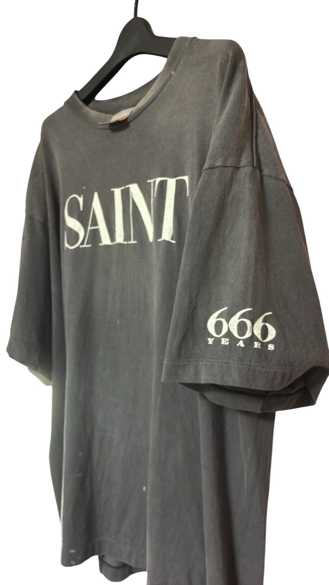 SAINT Mxxxxxx SS T-Shirt Saint 666 "Black"