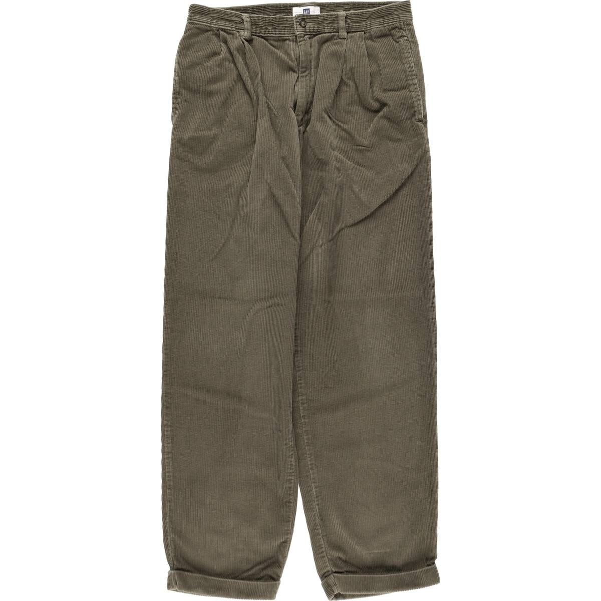 古着 ギャップ GAP ツータック コーデュロイパンツ メンズw33相当/eaa627280