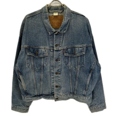 リーバイス 90s 70598 デカパッチ インディゴ 4th デニムジャケット L