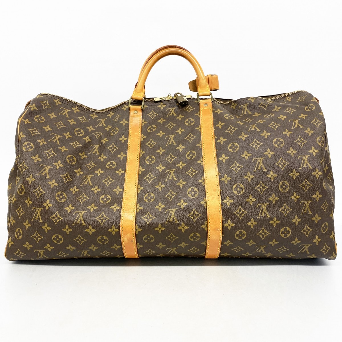 【6dc3118】ルイヴィトン ボストンバッグ モノグラム キーポル60 M41422 ブラウン【中古】メンズ レディース ユニセックス