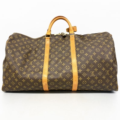 【6dc3118】ルイヴィトン ボストンバッグ モノグラム キーポル60 M41422 ブラウン【中古】メンズ レディース ユニセックス