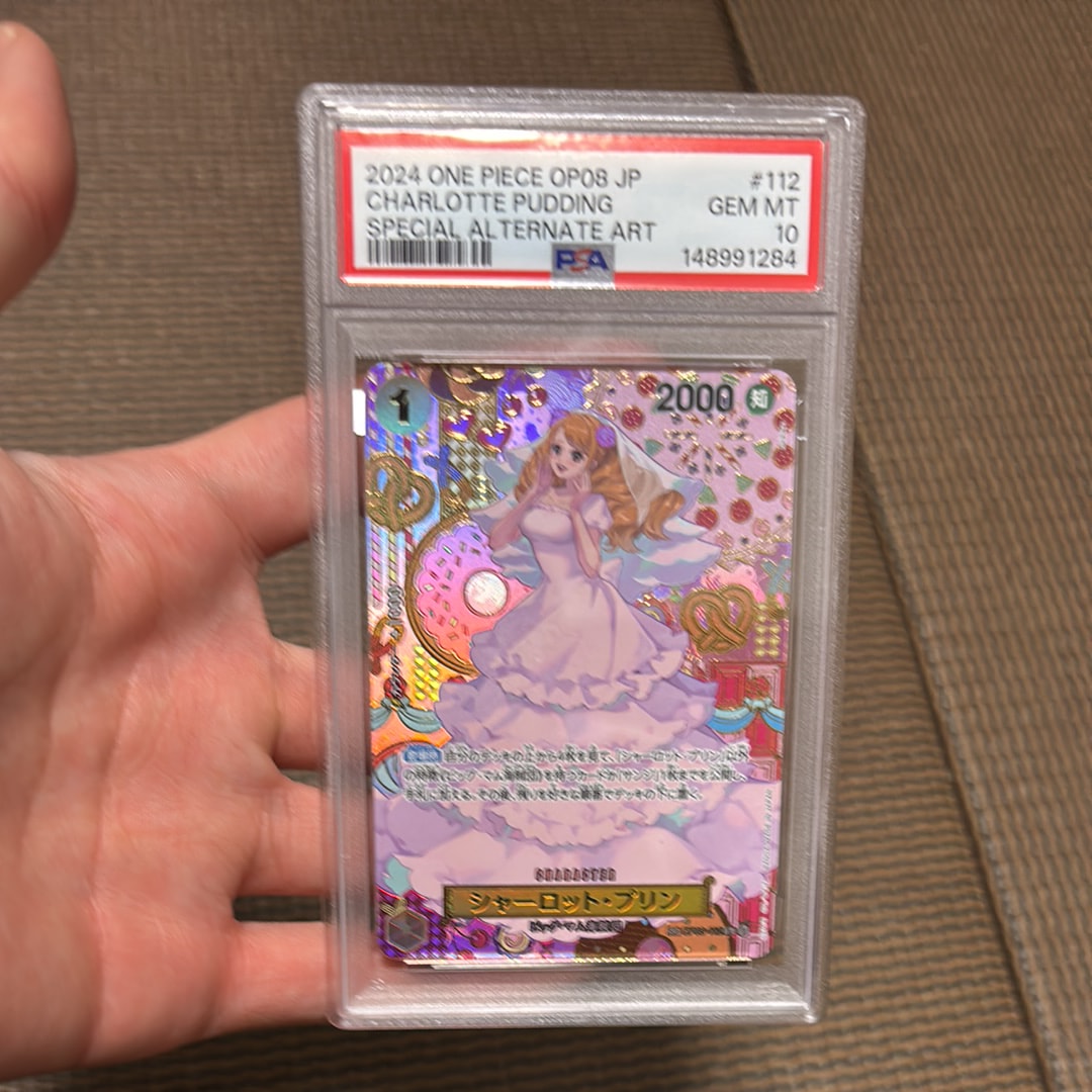 PSA10】シャーロット・プリン R-SPC [OP03-112](ブースターパック「二
