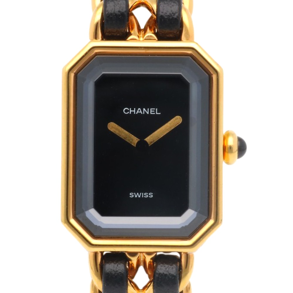 シャネル プルミエール S 腕時計 時計 GP H0001 クオーツ レディース 1年保証 CHANEL  中古