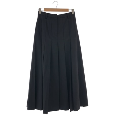 クラネ 25AW ブラック ワイドプリーツロングスカート 1