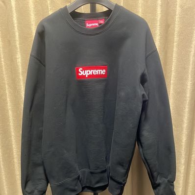 Supreme Box Logo Crewneck "Black" (22FW)