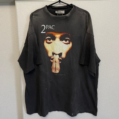 SAINT Mxxxxxx x 2PAC SS Tee "Black"