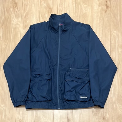 Supreme Raglan Utility Jacket "Navy"