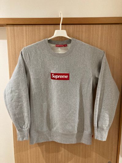 Supreme Box Logo Crewneck "Grey" (15FW)