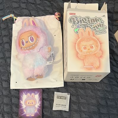 POP MART THE MONSTERS (LABUBU) Big into Energy Series Plush Pendant LUCK