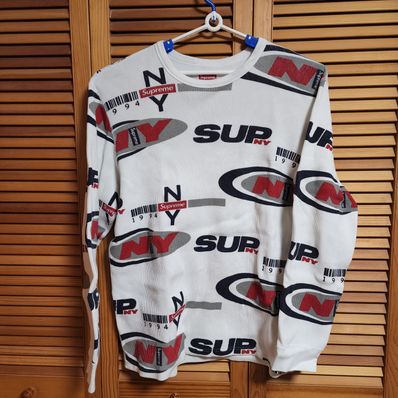 Supreme NY Waffle Thermal "White"