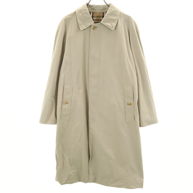 Burberrys バーバリーズ 90s 英国製 オールド ステンカラーコート 44 グレージュ