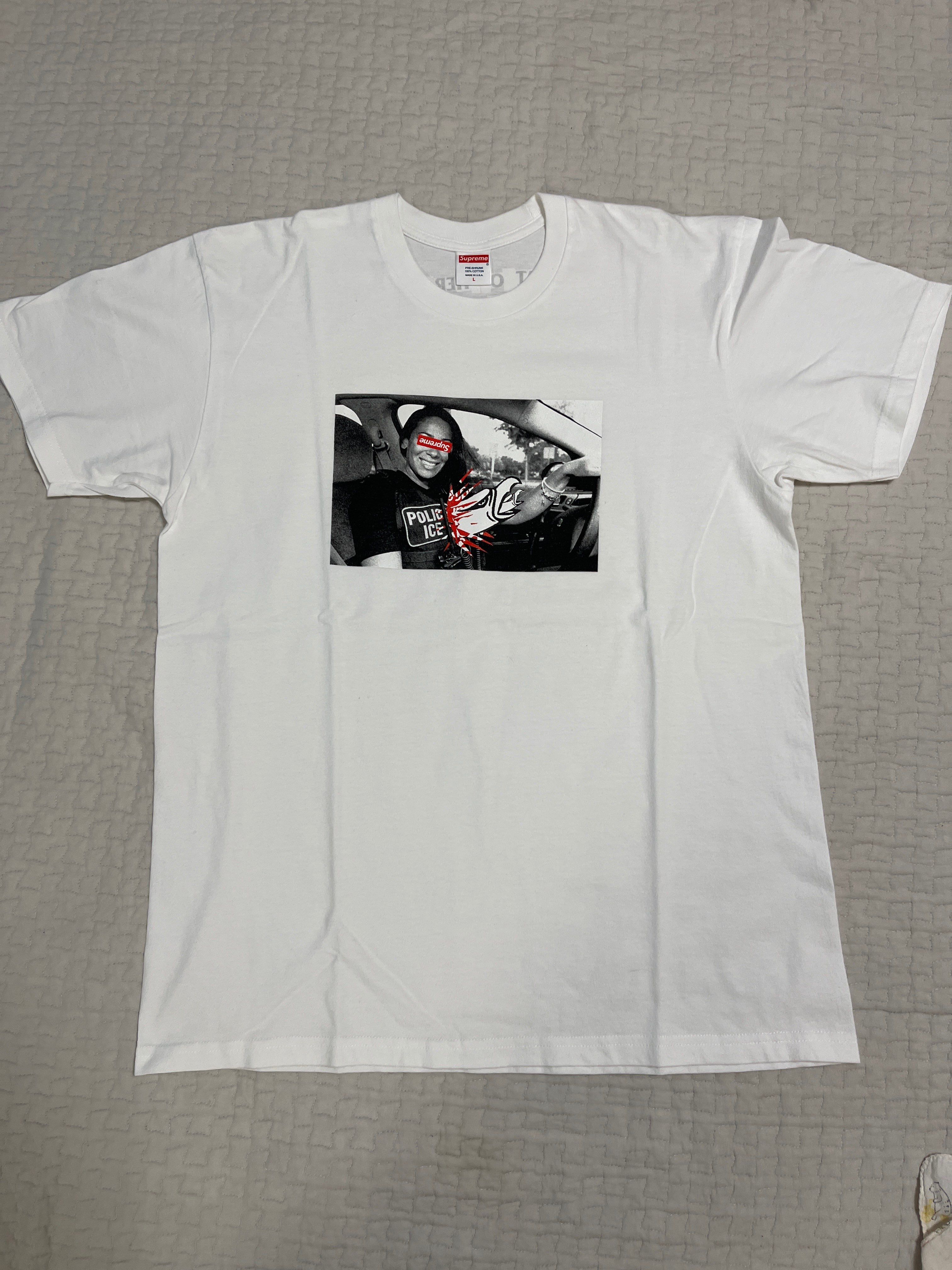 Supreme / Anti Hero ICE Tee "White"