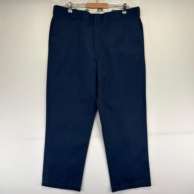 古着 ディッキーズ Dickies パンツ ワークパンツ チノパン 874 大きいサイズ w40×L30 ネイビー系 メンズ