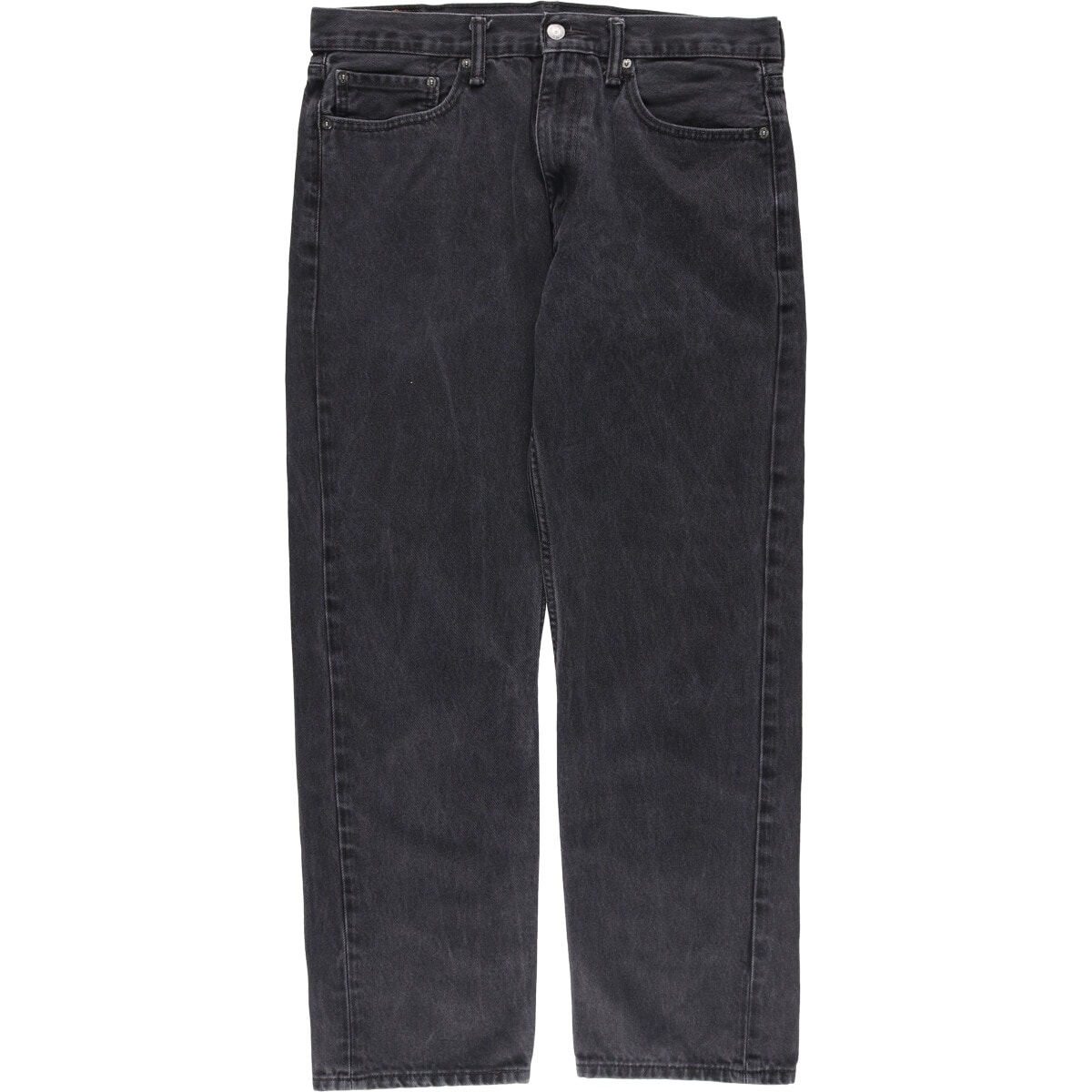 古着 リーバイス Levi's 505 ブラックデニム テーパードデニムパンツ メンズw35相当/eaa553684