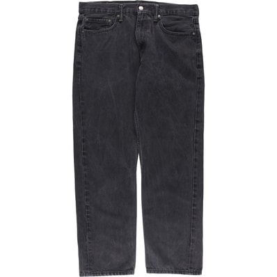 古着 リーバイス Levi's 505 ブラックデニム テーパードデニムパンツ メンズw35相当/eaa553684