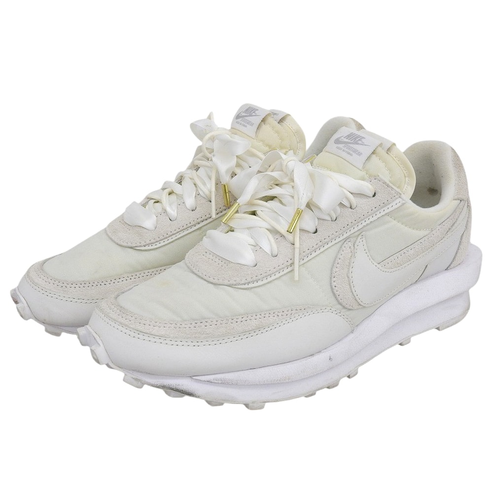 ナイキ LDワッフル トリプルホワイト スニーカー シューズ レディース ホワイト 27.0cm BV0073-101 9(US)