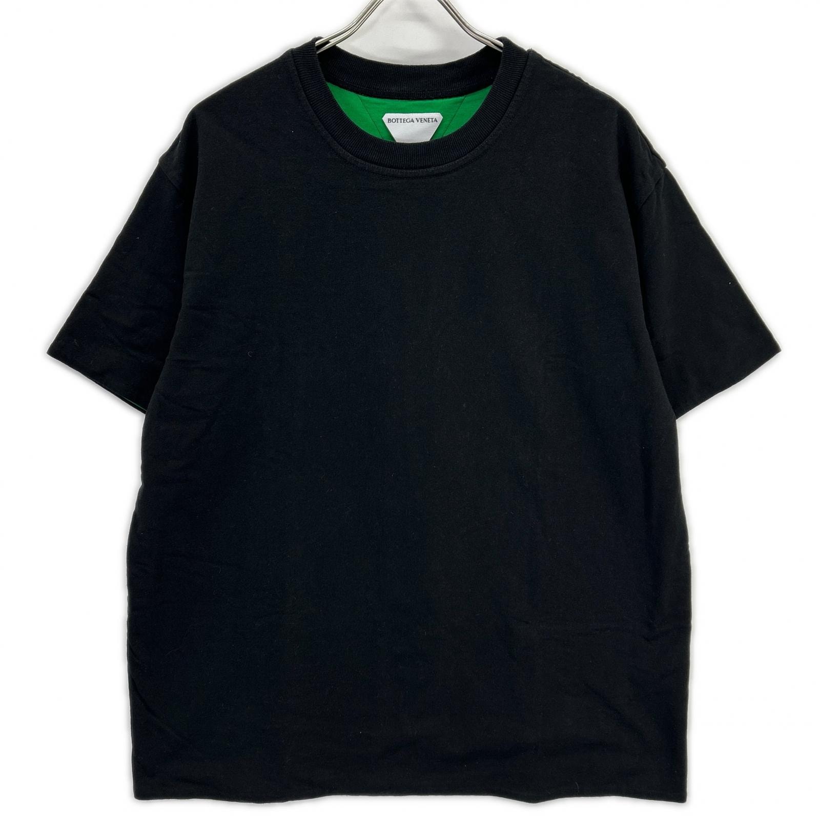ボッテガヴェネタ 22SS ブラック 661788 Tシャツ M