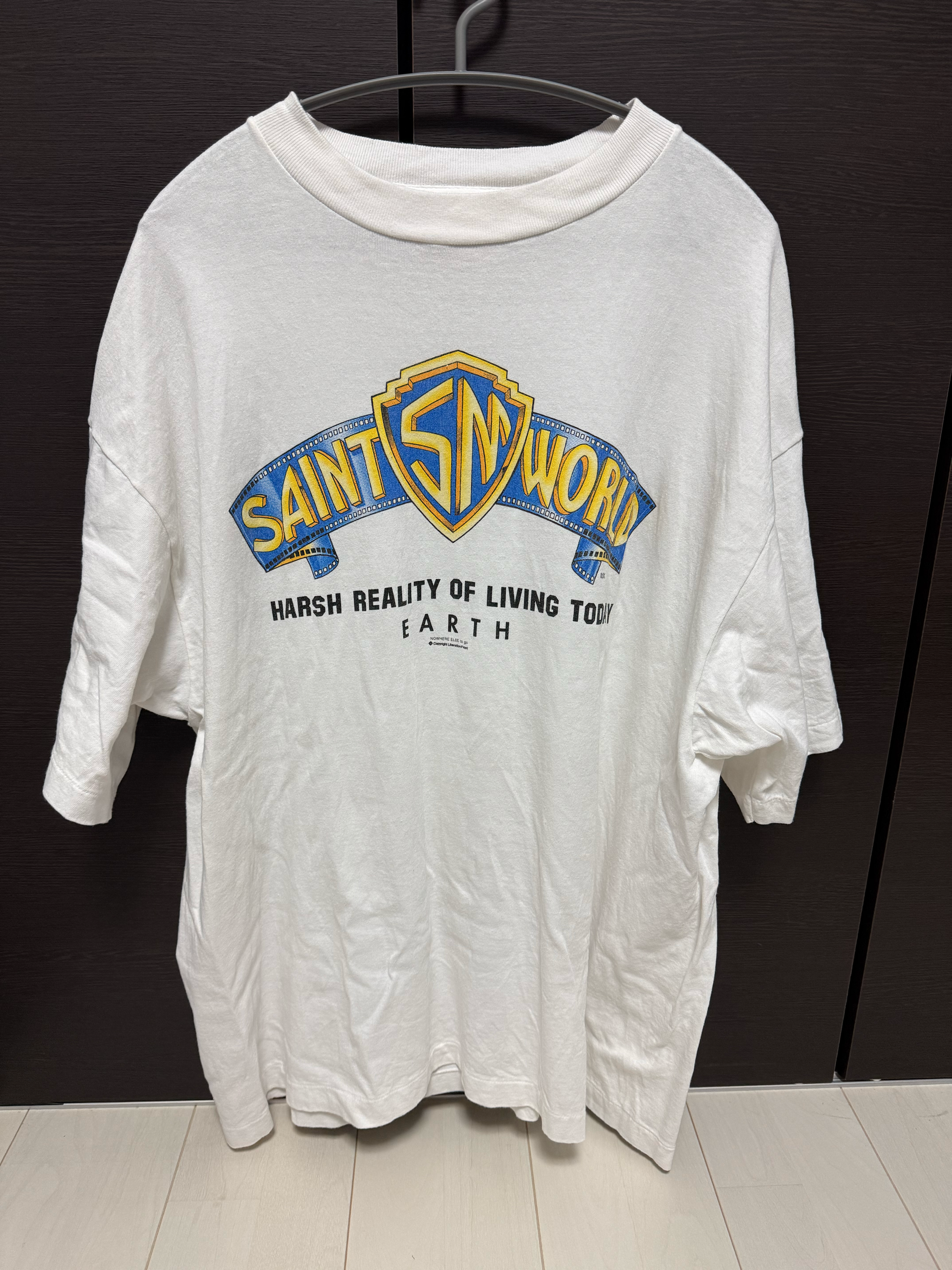 SAINT Mxxxxxx SS T-Shirt Saint World "White"