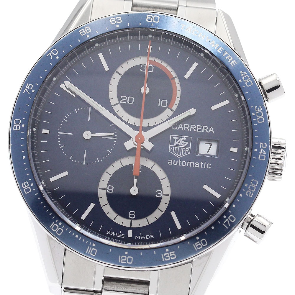 タグホイヤー カレラ クロノグラフ CV2015 自動巻き メンズ 【中古】