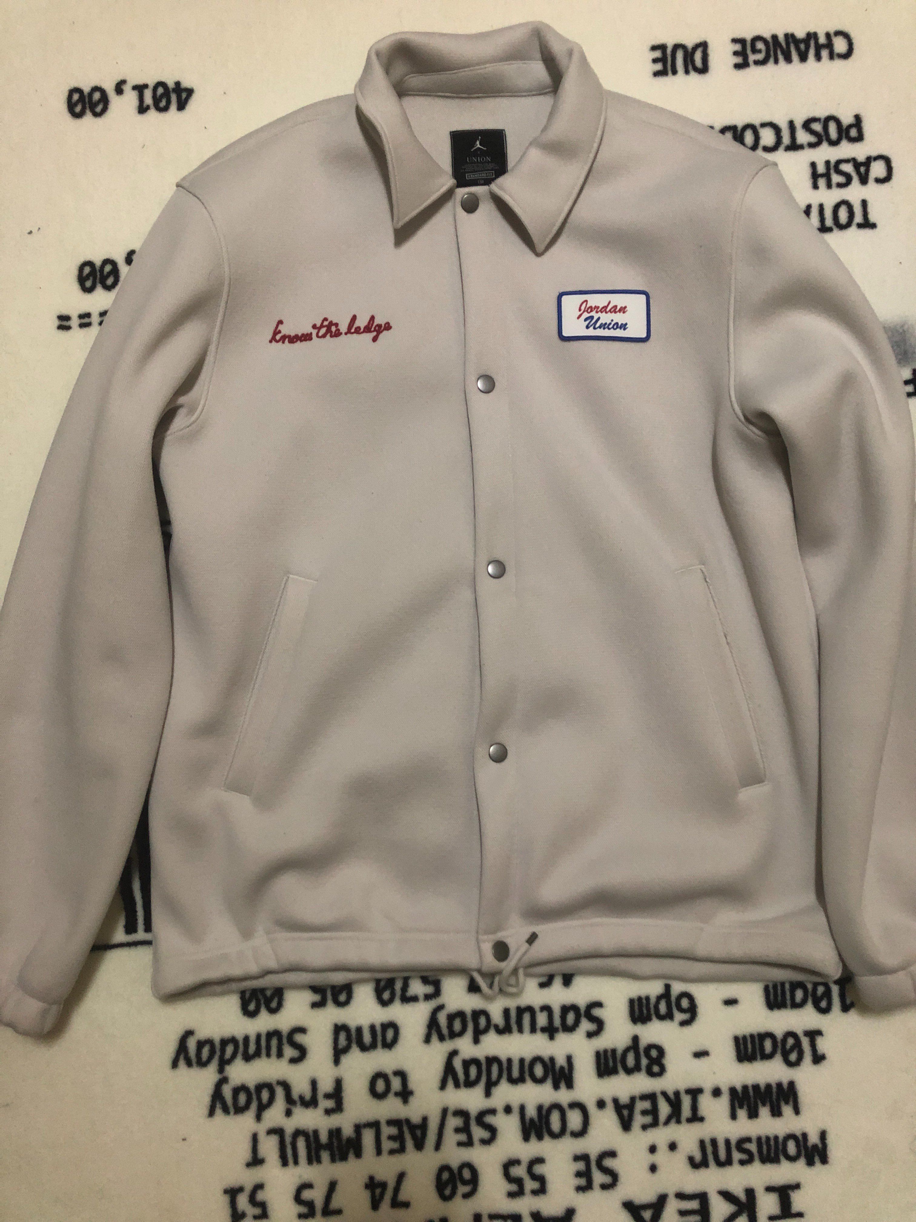 Air Jordan x Union Coaches Jacket "White"