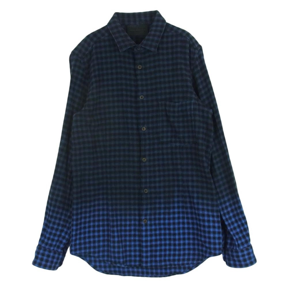 D (傷や汚れあり)】DIESEL ディーゼル 長袖シャツ BLACK GOLD ウール