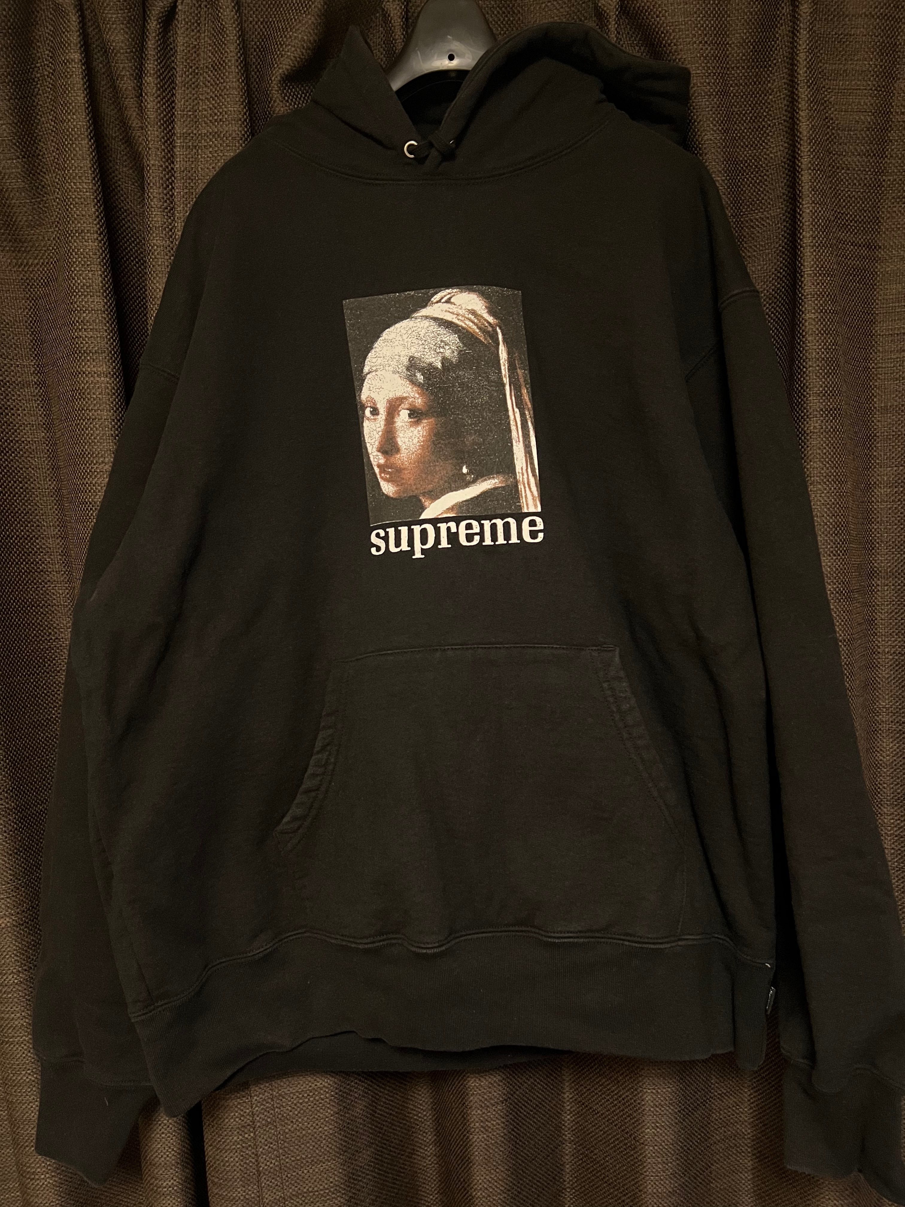 Supreme Pearl Hooded Sweatshirt "Black"