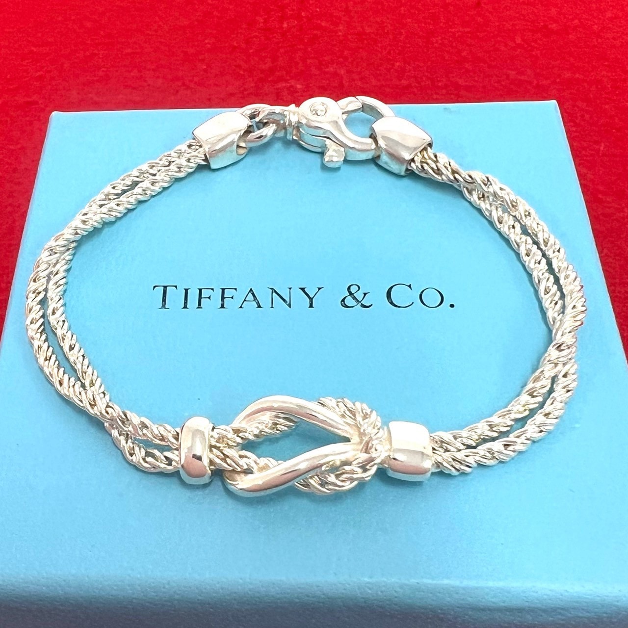 TIFFANY&Co. ティファニー ダブルロープ センターノット ブレスレット シルバー925 ブレスレット シルバー
17026