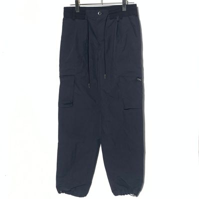 sacai Rip Stop Mix Pants "Black" (22SS) 22-02743M