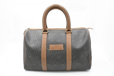 ディオール ヴィンテージ ハニカム ボストンバッグ PVC