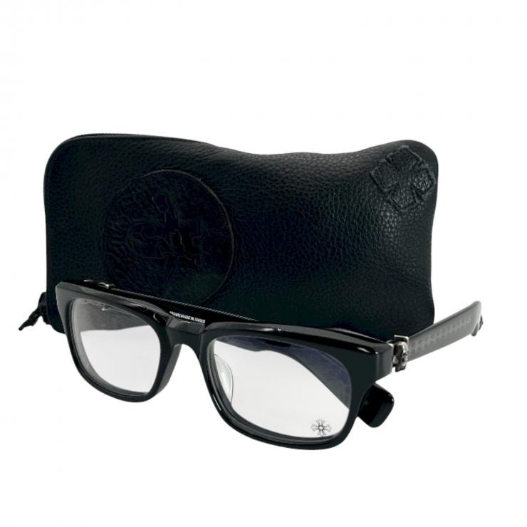 Chrome Hearts Foti H.T. 1 55-17-144 Eyewear "Black"