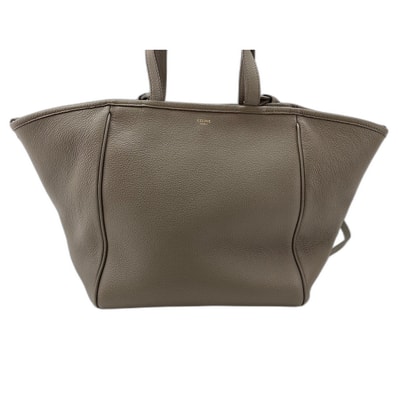 セリーヌ CELINE スモール フォールド カバ ショルダーバッグ レザー【中古】