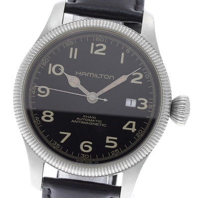 ☆良品 ハミルトン カーキ H604551/H60455533 メンズ 【中古】