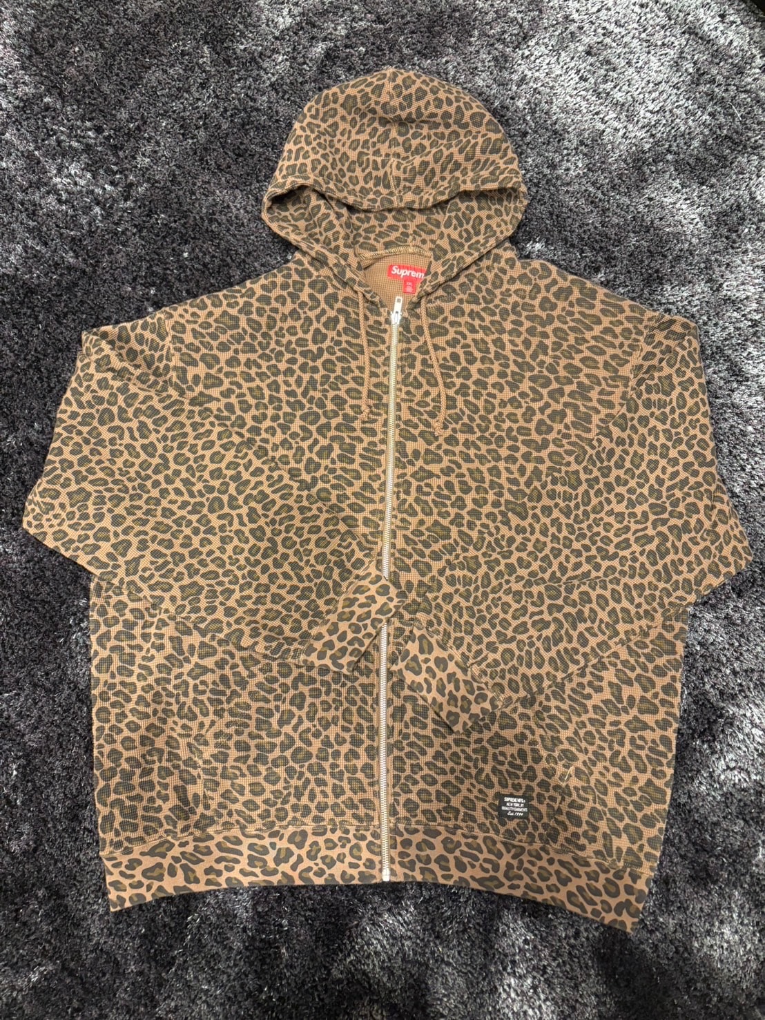 Supreme Hooded Zip Up Thermal 