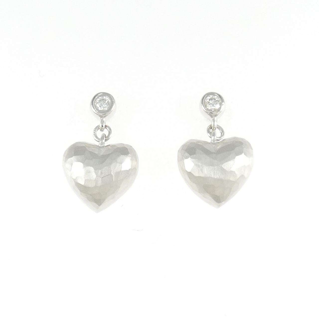 ティファニー ハマード ハート ピアス