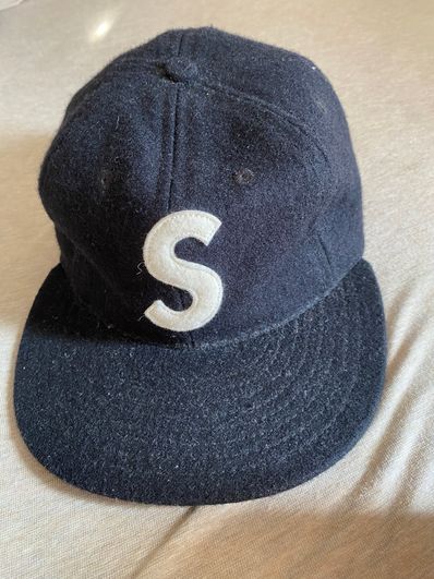 Supreme Ebbets S Logo Fitted 6-Panel "Black"