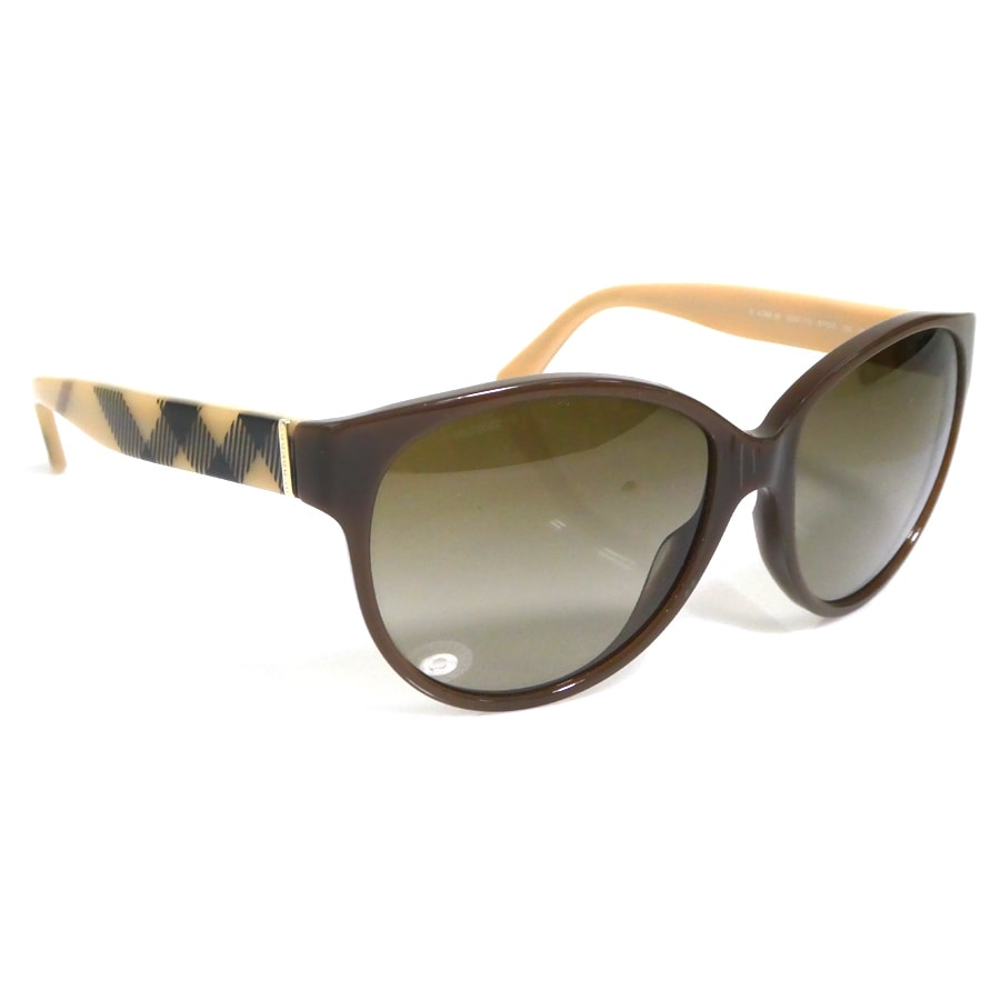 バーバリー BURBERRY サングラス プラスチック ブラウン ユニセックス【中古】 h31116n