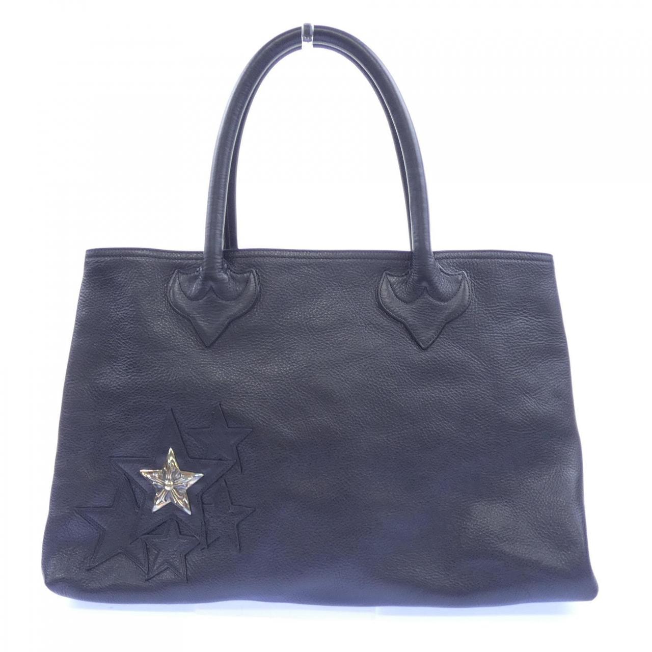 クロムハーツ CHROME HEARTS STAR PATCH TOTE 2SNAP BAG