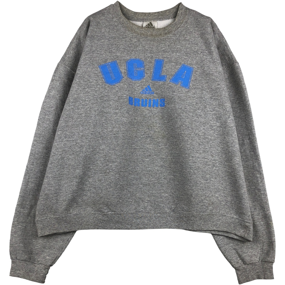 古着 アディダス adidas UCLA カリフォルニア大学 ロサンゼルス校 カレッジスウェットシャツ トレーナー メンズXL相当/eaa609331