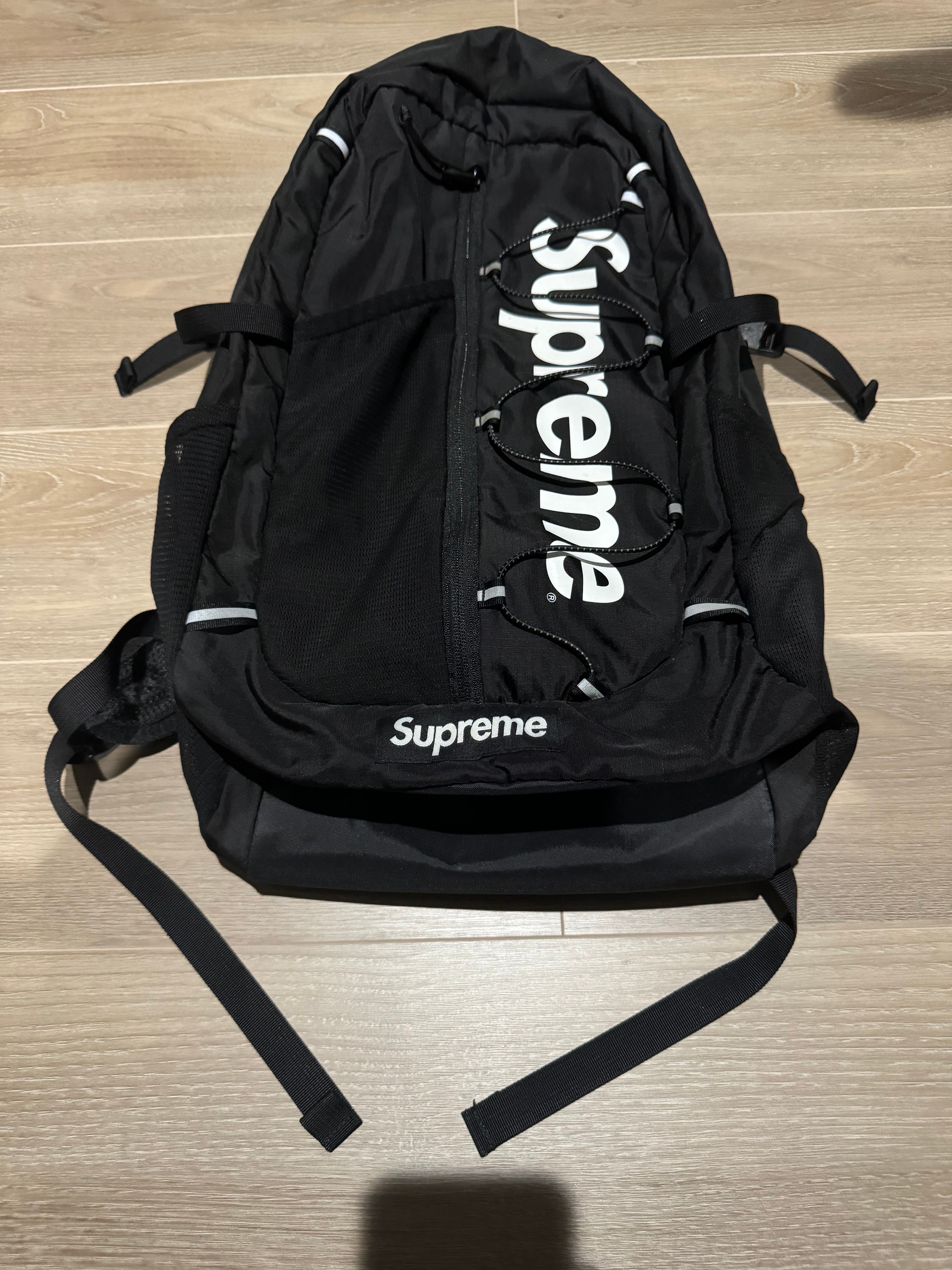 Supreme 2017SS Backpack "Black"