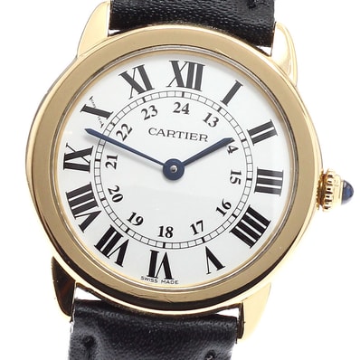 カルティエ ロンドソロ SM W6700355 レディース 【中古】