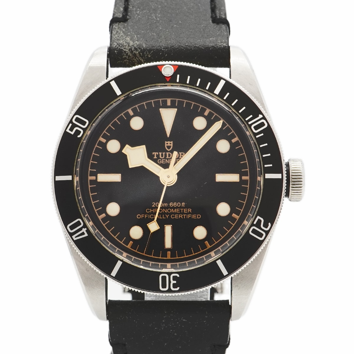 ★最終価格★SALE【6wcb0119】チュードル ブラックベイ 79230N 黒文字盤【中古】腕時計 メンズ