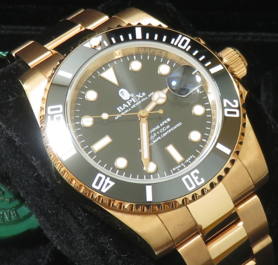 A BATHING APE TYPE 1 BAPEX® "Gold"