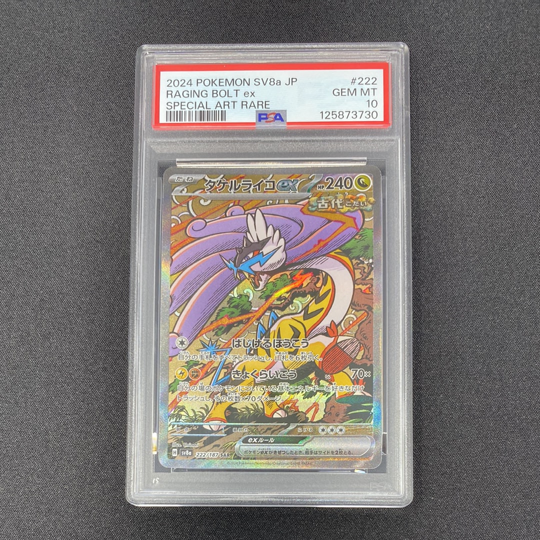 タケルライコex SAR [SV8a 222/187](ハイクラスパック「テラスタルフェスex」)